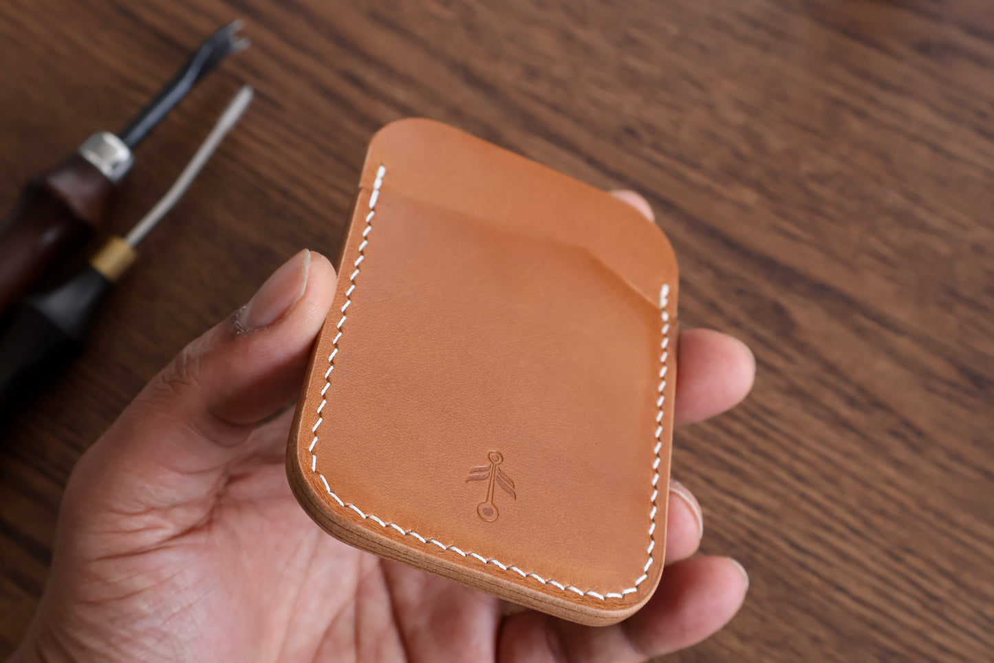 Minimalist Wallet - Gaucho Yellow 3 Slot Cardholder