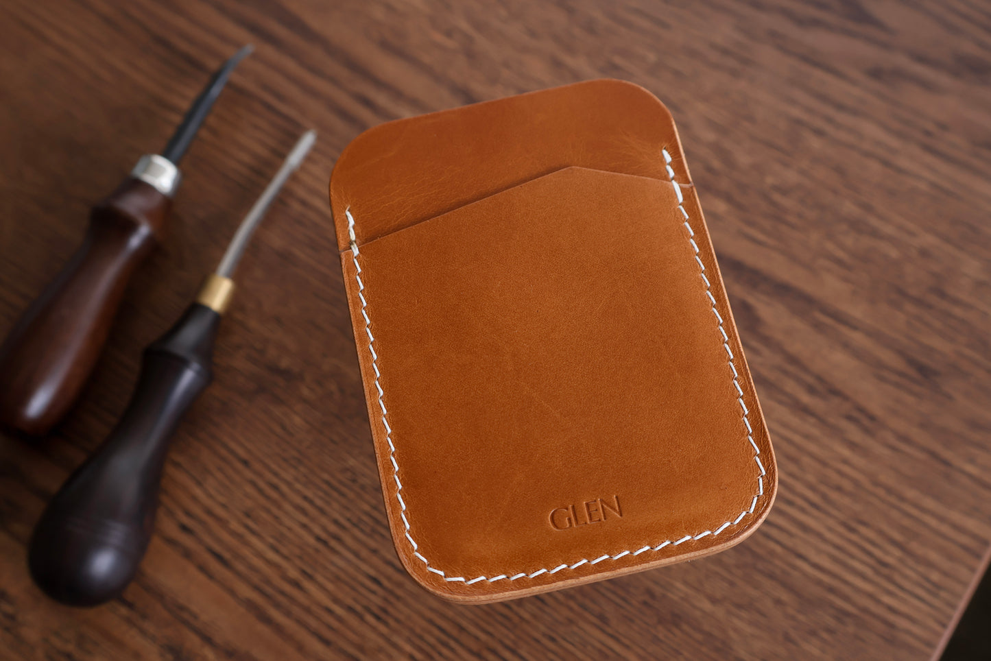 Minimalist Wallet - Gaucho Yellow 3 Slot Cardholder