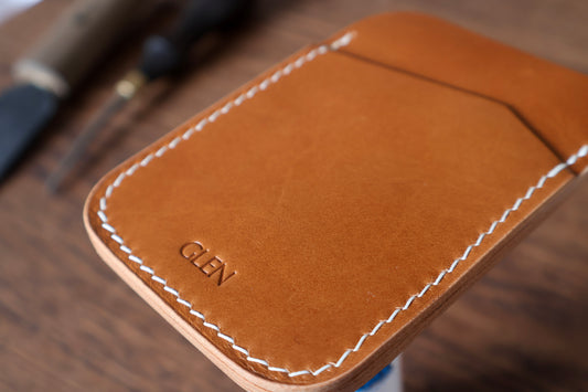 Minimalist Wallet - Gaucho Yellow 3 Slot Cardholder